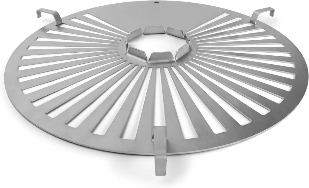 Grille en Acier Inoxydable pour Barbecue à Tonneau