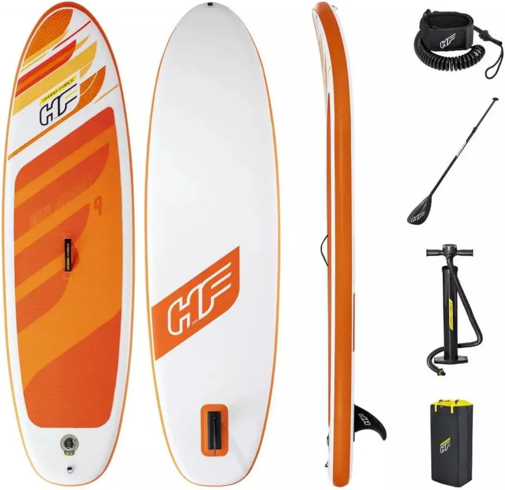 Planche de SUP Hydro-Force Gonflable avec Accessoires pour Tous Niveaux