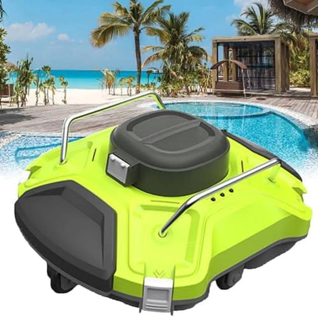 Aspirateur de Piscine Sans Fil avec Navigation Intelligente et Fonction Grimpante