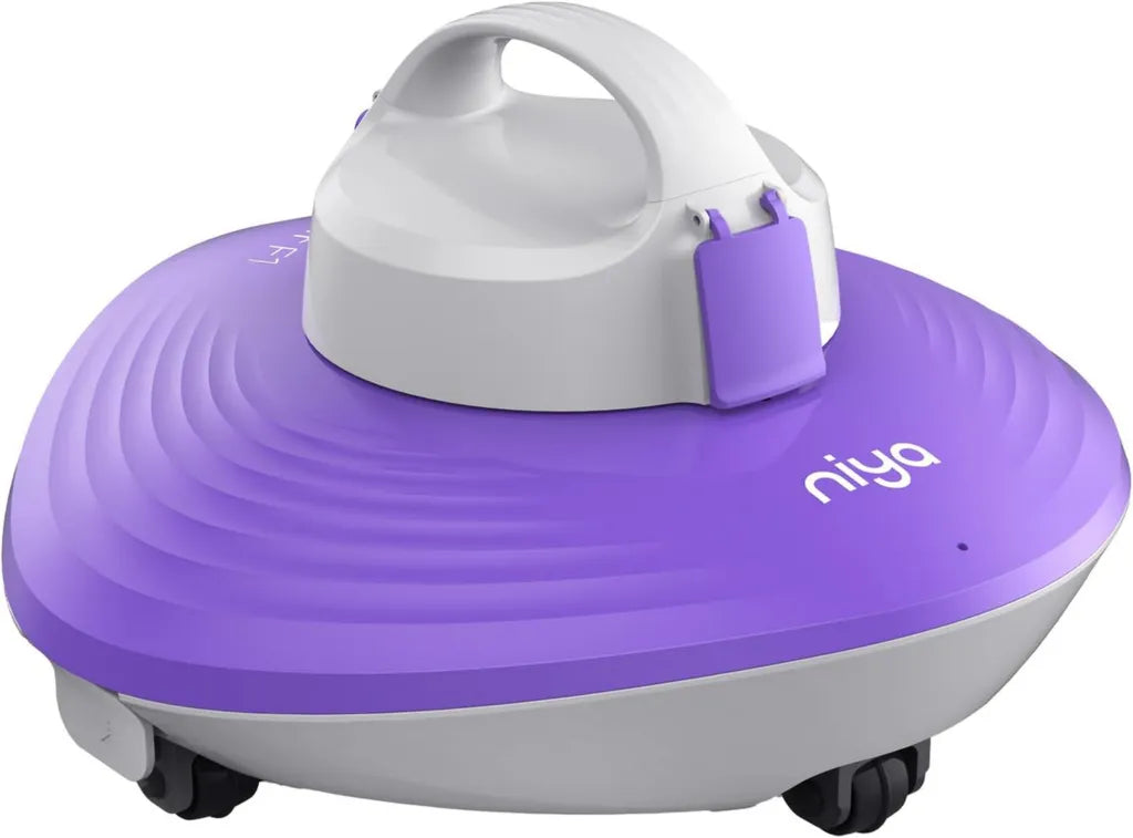 Robot Nettoyeur de Piscine Sans Fil Niya Sonar F1, Créateurs de Dolphin, Pour Piscines Jusqu'à 6m, Léger, Cycle de 1h, Nettoyage du Fond