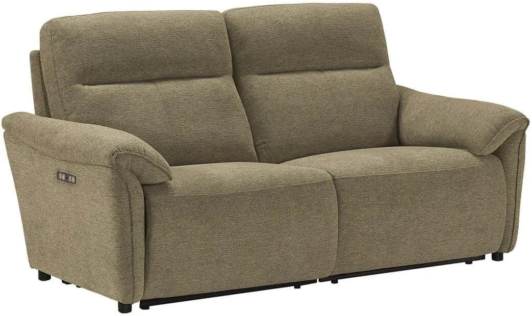 Canapé – revêtement en tissu, 3 Places, vert