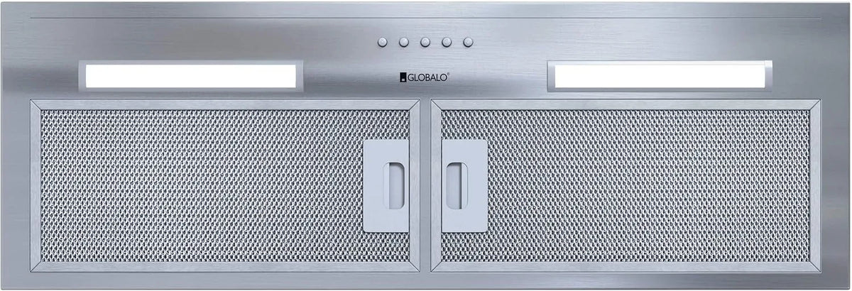 Hotte aspirante, hotte de cuisine, Hadario 80, installation sous meuble, Hadario 80.2 hotte de cuisine en acier