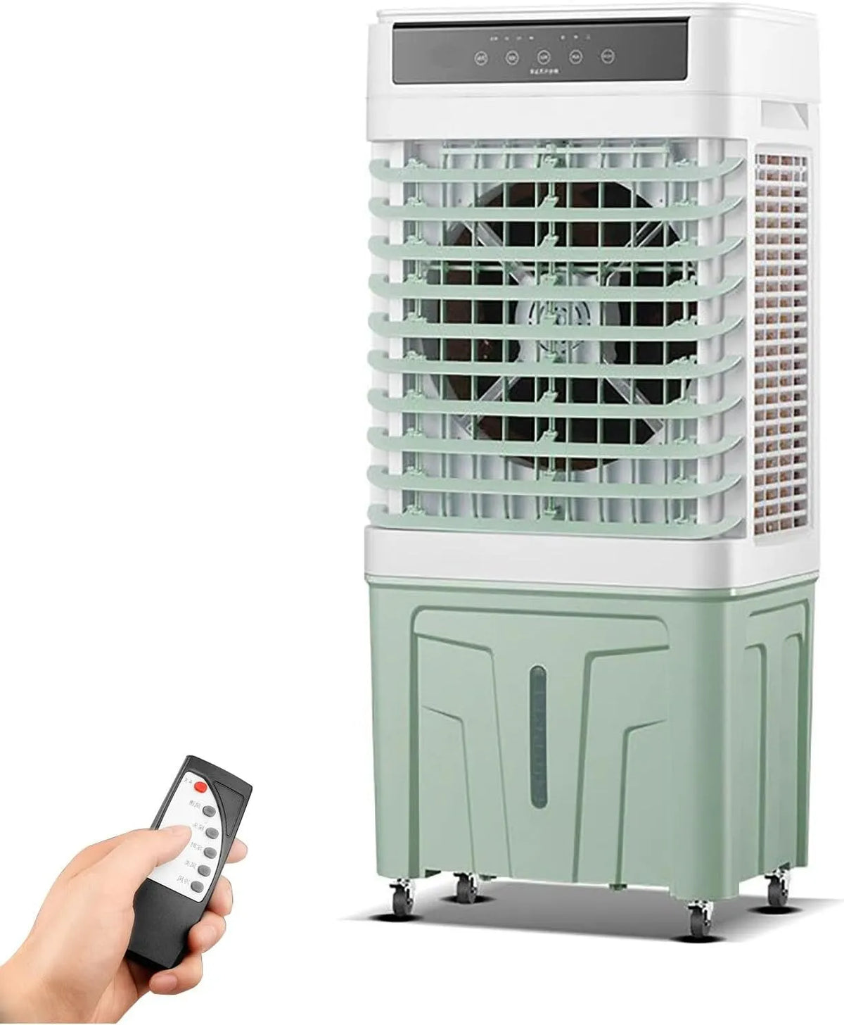 Climatiseur, 45 L, minuteur, industriel, 3 vitesses, oscillation, Télécommande et Minuterie 7H, pour Maison et Bureau