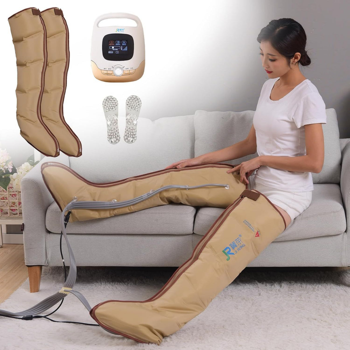 Appareil de massage: massage par compression d'air