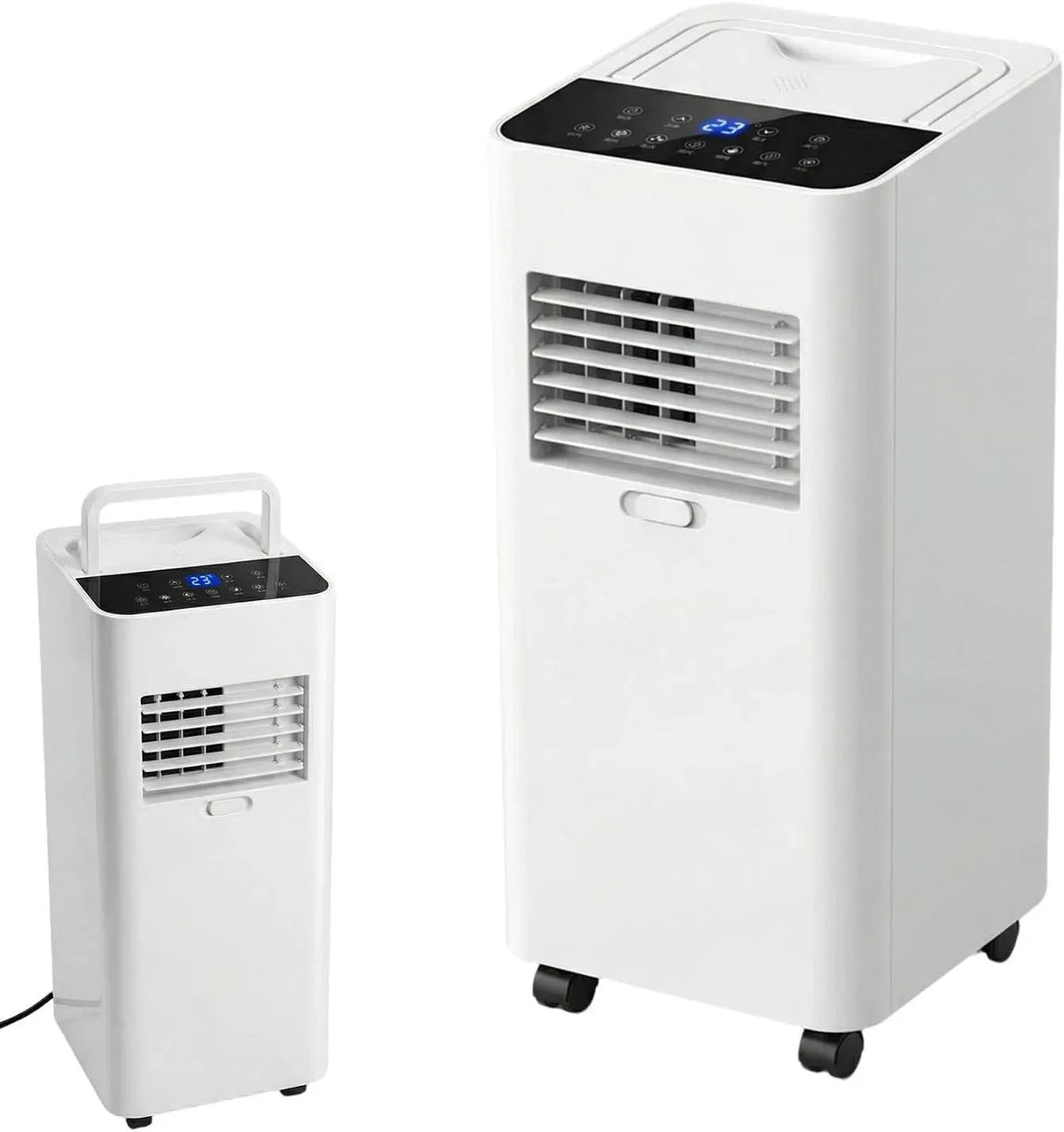 Climatiseur 7000BTU 12H, minuteur, décoration de salon, silencieux, Rafraîchisseur d'Air avec 2 Vitesses