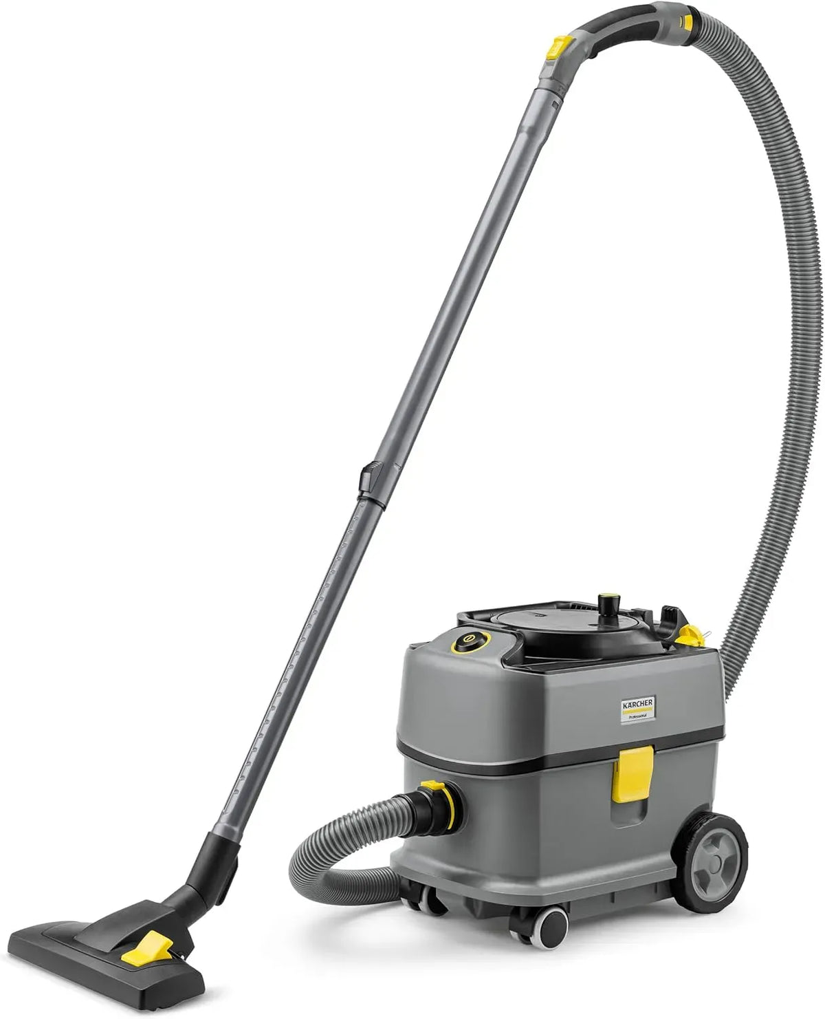 Kärcher T 10 Aspirateur, 10 L, 585 W, grand réservoir, /1 ADV HEPA Aspira eur à sec, fil re HEPA 14, vide : 18 kPa, uyau d'aspira ion 2 m