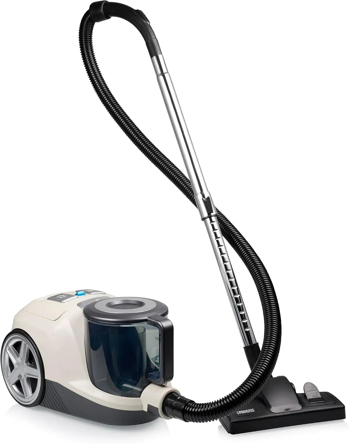 Princess Aspirateur, 4 L, 700 W, moteur de 700 W avec technologie multicyclonique, 335080, câble de 8 m, filtre HEPA