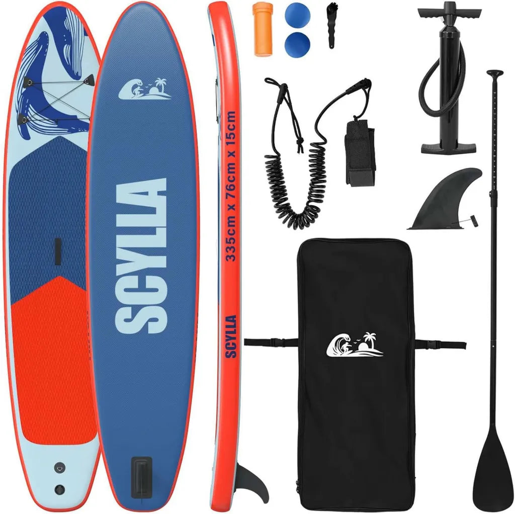 Planche de Paddle Gonflable en PVC pour Stand-Up Paddle sur Lac