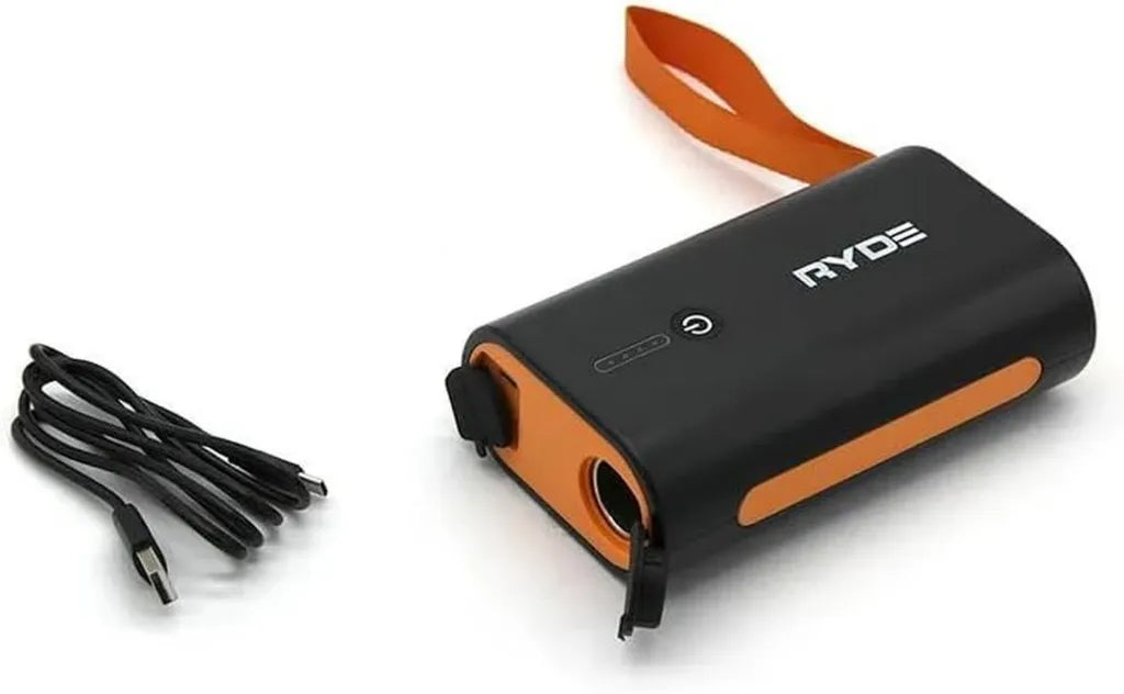 Batterie Portable 12V 4000 mAh pour Pompe Électrique et Accessoires – Rechargeable USB – Noire