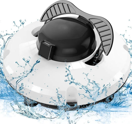 Aspirateur de piscine automatique sans fil pour piscines enterrées et hors sol