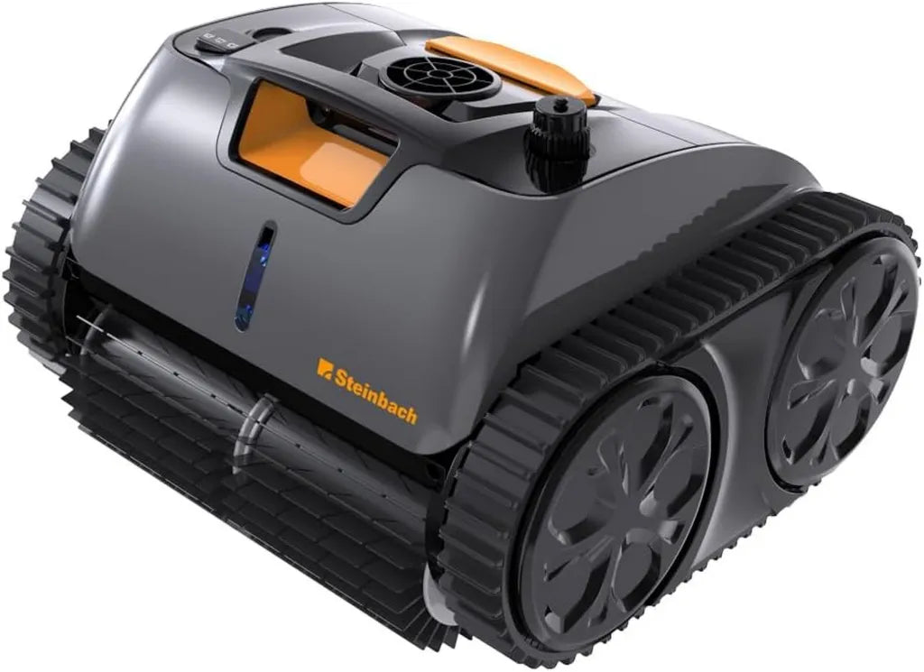 Aspirateur de Piscine Steinbach Poolrunner RXB 450 avec Application, Pour Piscines Jusqu'à 40m², Autonomie de 150 Min