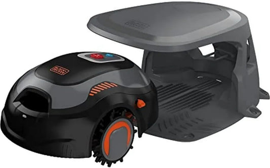 Robot Tondeuse BLACK+DECKER 700 m² avec Batterie Lithium 12V
