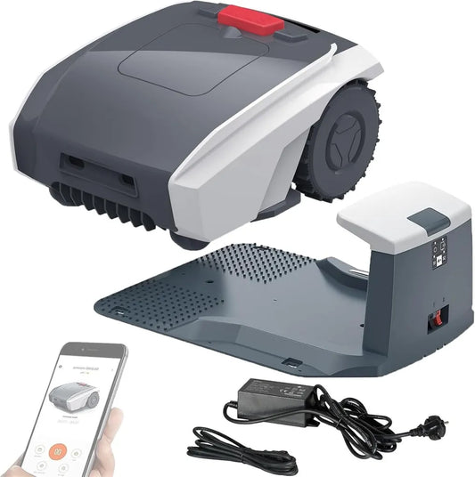 Robot Tondeuse Automatique avec Contrôle APP, GPS et Station de Recharge