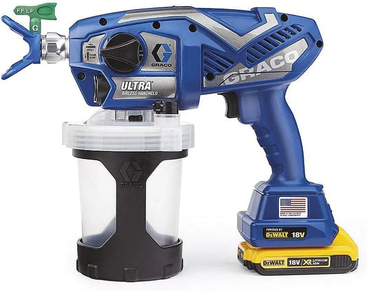 Pistolet à peinture et pulvérisateur de peinture, ULTRA, sans fil, 18V, 2,0Ah