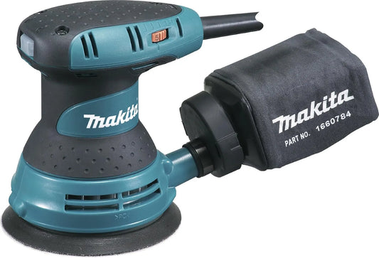 Makita 300W BO5031J Ponceuse pour uniformiser les surfaces et préparer le matériau à la finition