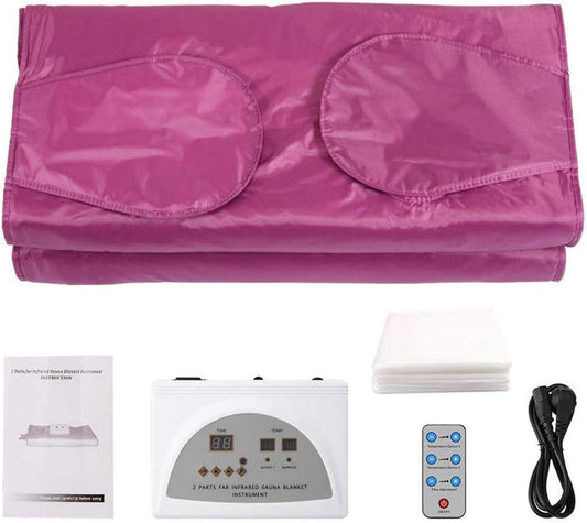Couverture de sauna infrarouge: infrarouge lointain, résistant à l'eau, format portable