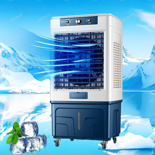 Climatiseur 113CM/44.4in, extérieur, industriel, professionnel, Climatiseur Mobile 3 en 1, Télécommande, Refroidisseur d'air, Humidificateur