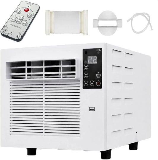 Climatiseur AC+0.9M, 280 W, portable, minuteur, silencieux, 1876 Btu, SUV Et Caravane, Minuterie À Distance AC+0.9M, Climatiseur Mobile pour Tente Et