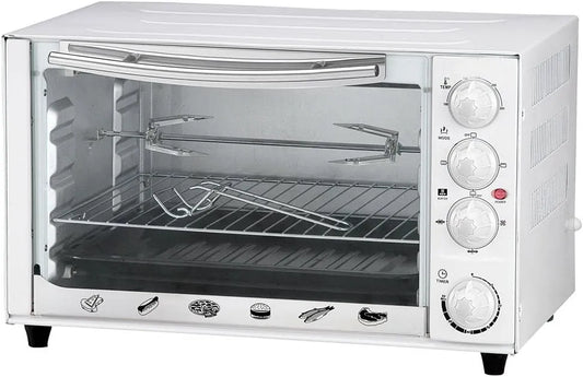 Four électrique, 34 L, Adler 6001-Four, blanc
