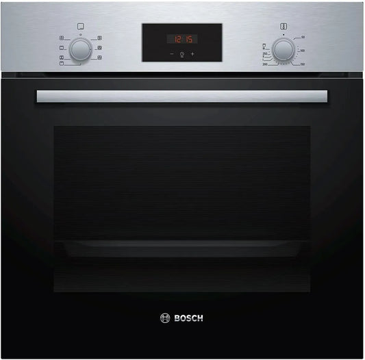 Bosch HBF133BR0 Four électrique, encastrable, acier inoxydable, Série 2, Inox