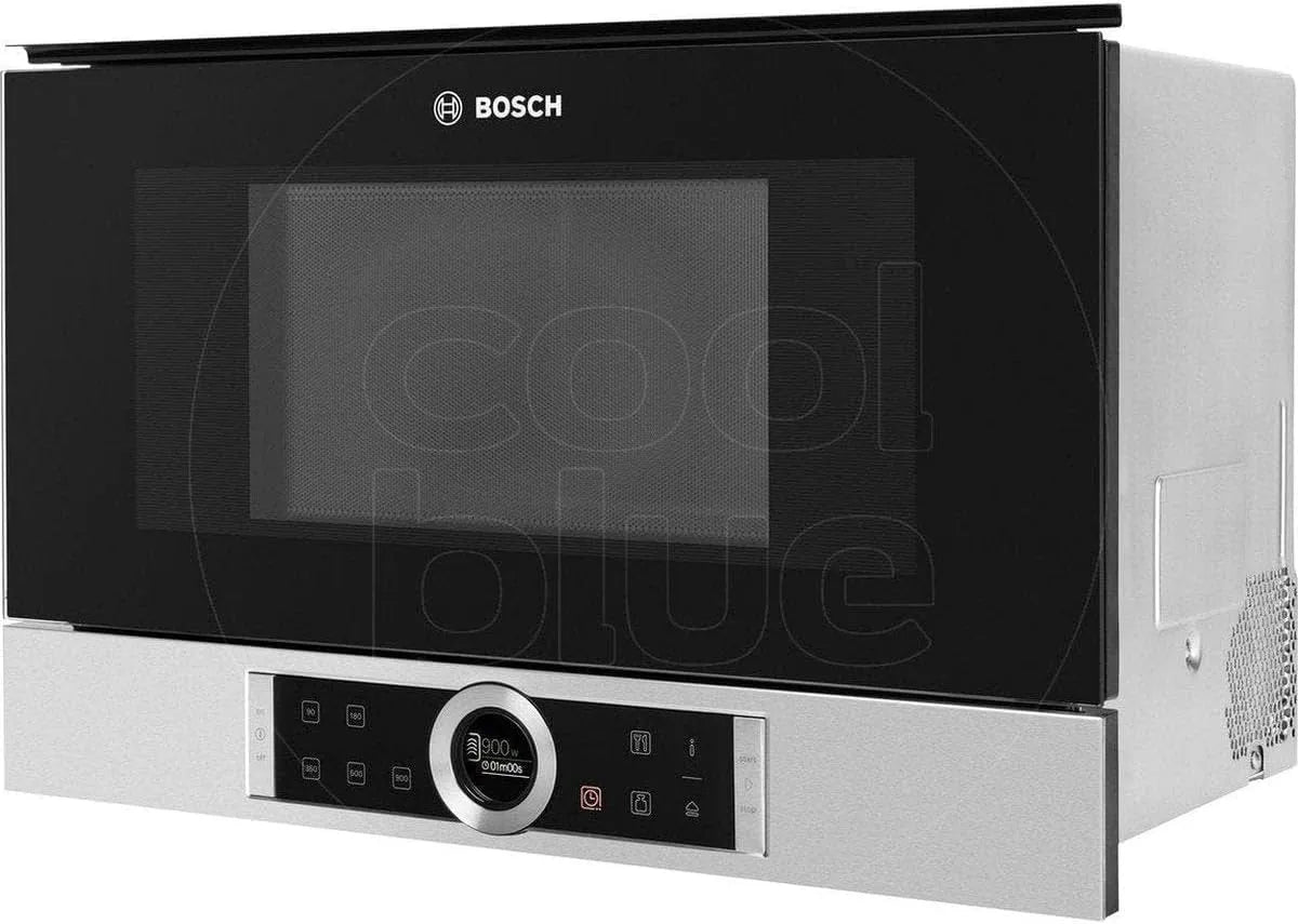 Bosch BFR634GB1 Micro-ondes, 21 L, 900 W, encastrable, four micro-ondes