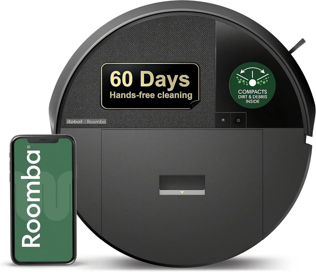 Robot aspirateur, Pas de vidange Pendant 60 Jours