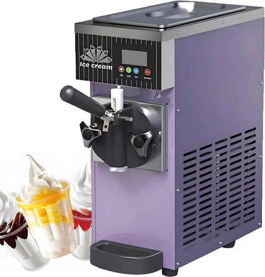 Machine à Glace, machine à glace et sorbet, 450 W, 5 Kg, écran LCD, professionnel, pour La Maison