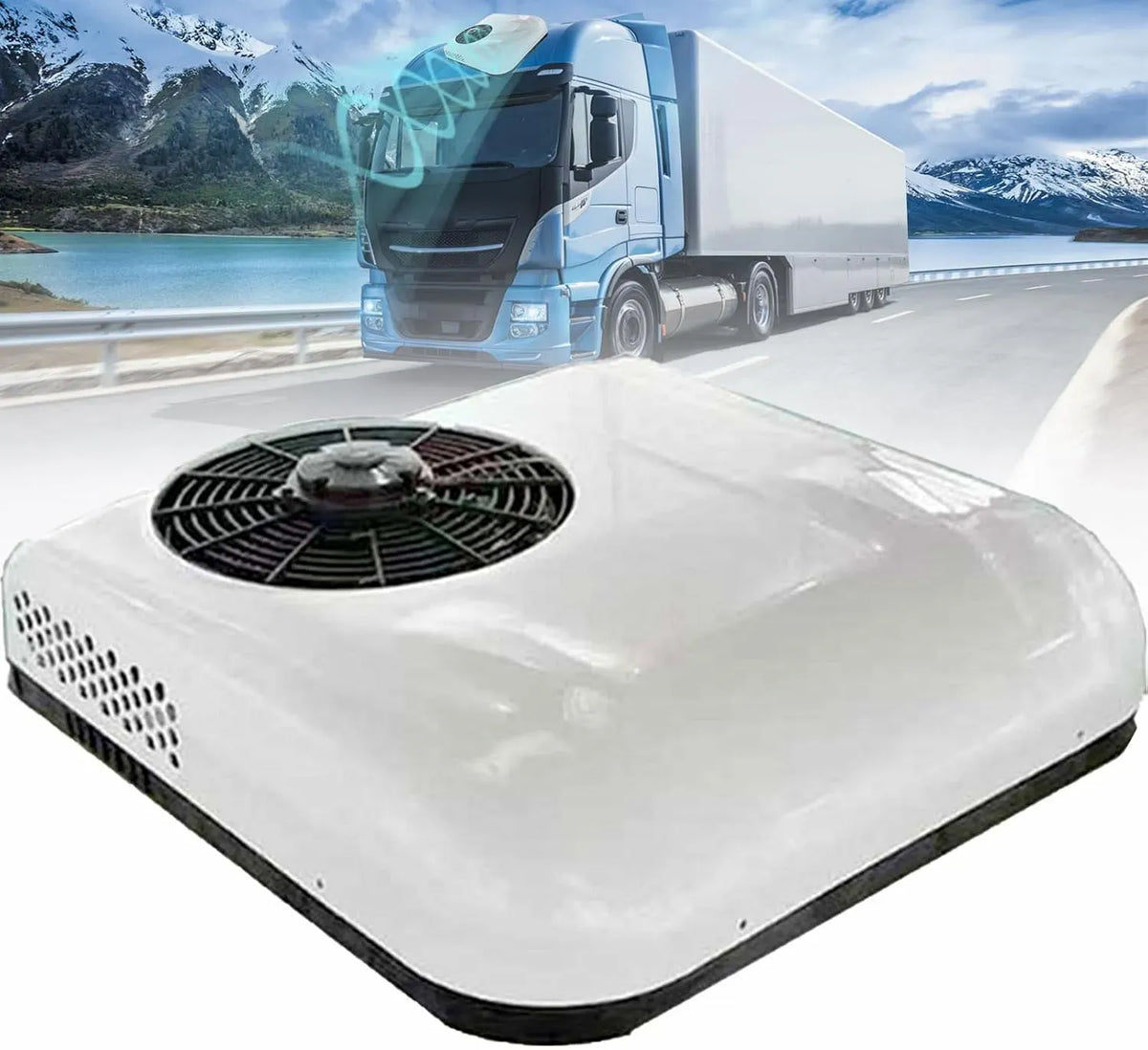 Climatiseur, 12 V, camping, blanc, Bus White 24V, Camping-Car