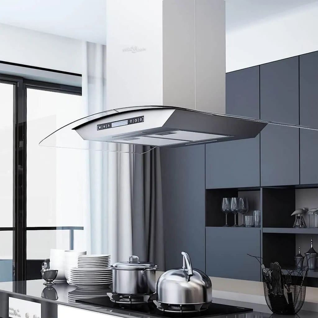 Hotte aspirante kg-50662, 90 cm, 756 m3/h, hotte de cuisine, tactile, écran LCD, 22 kg-50662, Maison & Jardin, Arts de la Table & Arts culinaires