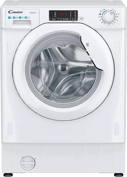 Candy D1E-S 1200tr, mn Lave-linge, encastrable, CANDY Lave linge encastrable CBW 27 D1E-S 7 kgs
