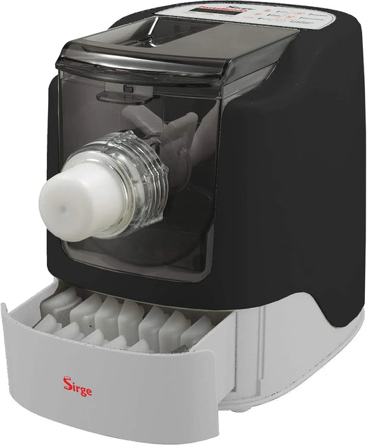 Machine à pâtes, machine à nouilles, noir, 13 filets inclus avec pâte