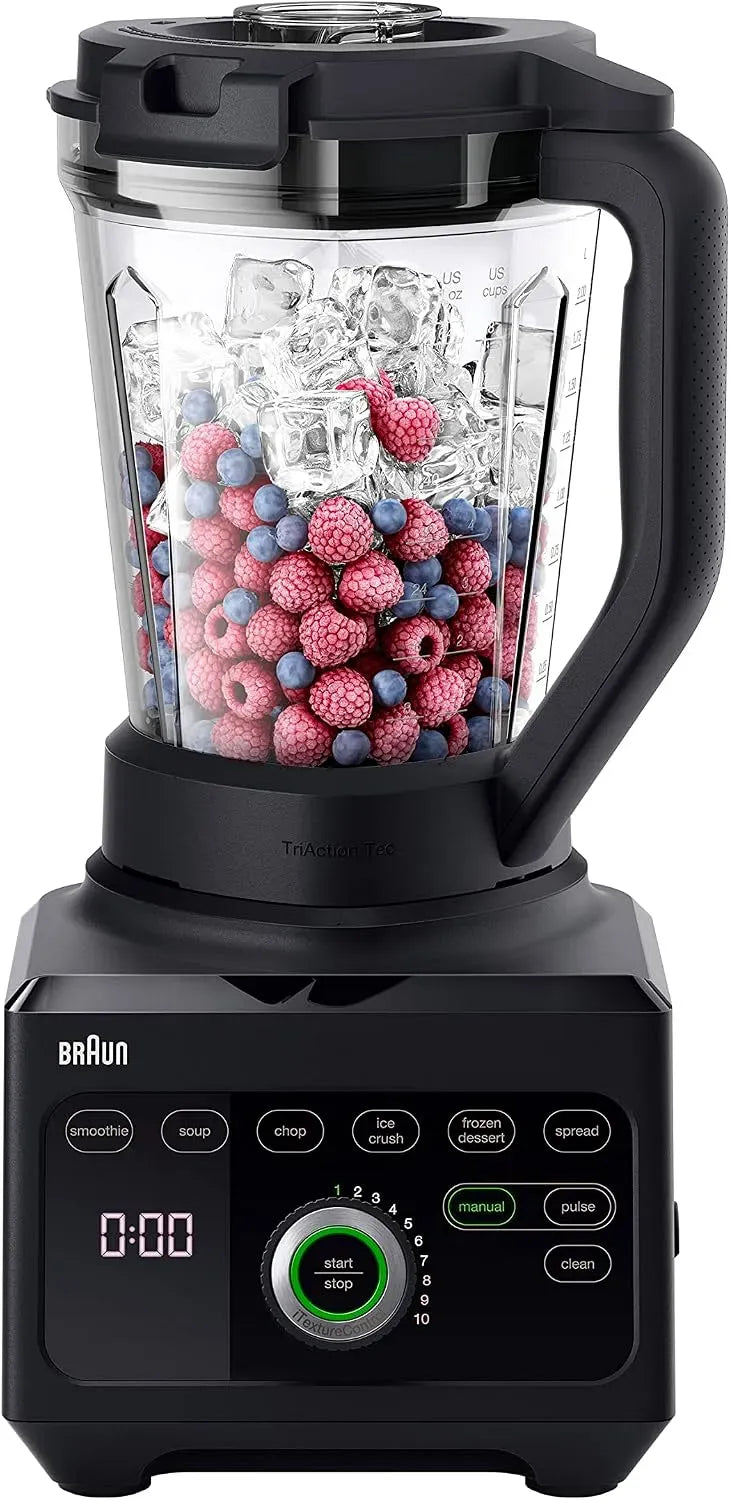 Braun JB 9040 Blender, 1600 W, noir, 10 réglages de vitesse manuels