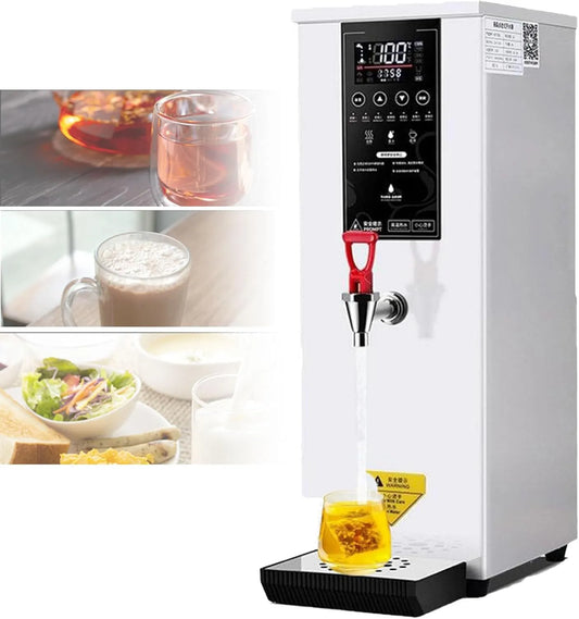 Radiateur électrique, 60 L, écran LCD, professionnel, blanc, Distributeur d'eau chaude professionnel 60 L