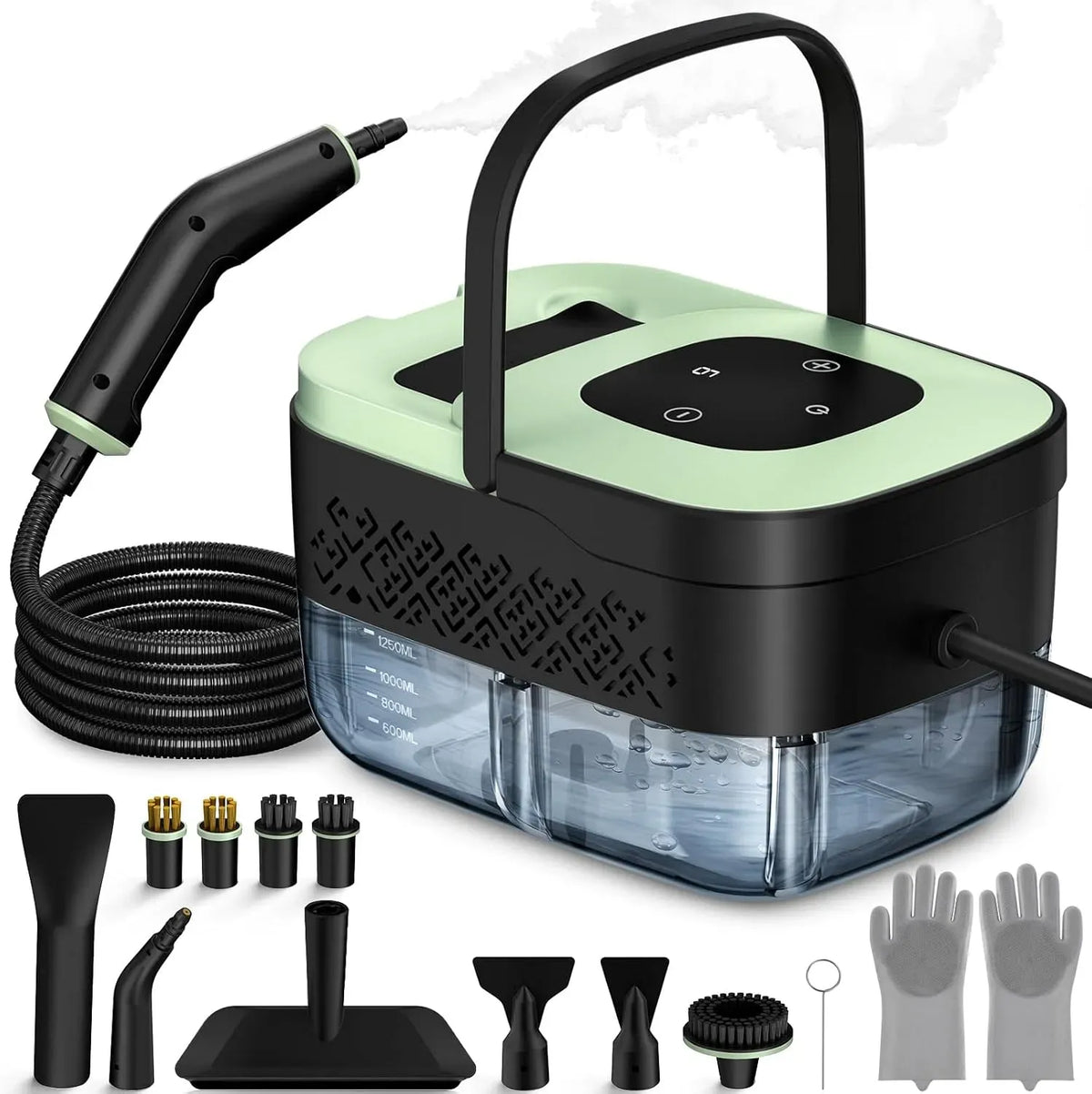 Radiateur électrique, portable, vapeur, nettoyeur vapeur portatif pour la maison, 6 niveaux réglables