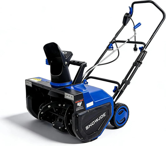 largeur de travail de 56 cm, Souffleuse à neige électrique professionnelle 2400 W avec lumières LED et roues antidérapantes, profondeur de nettoyage