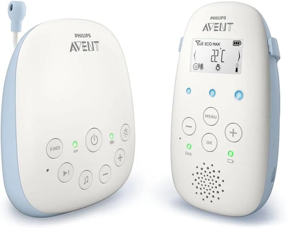 Philips SCD715/26 Babyphone, moniteur vidéo pour bébé, dalle IPS, écran LCD
