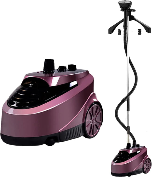 Défroisseur vertical pour vêtements, défroisseur vertical professionnel pour vêtements lourds 2000 W avec contrôle de la vapeur à 9 étapes, 2,5 L